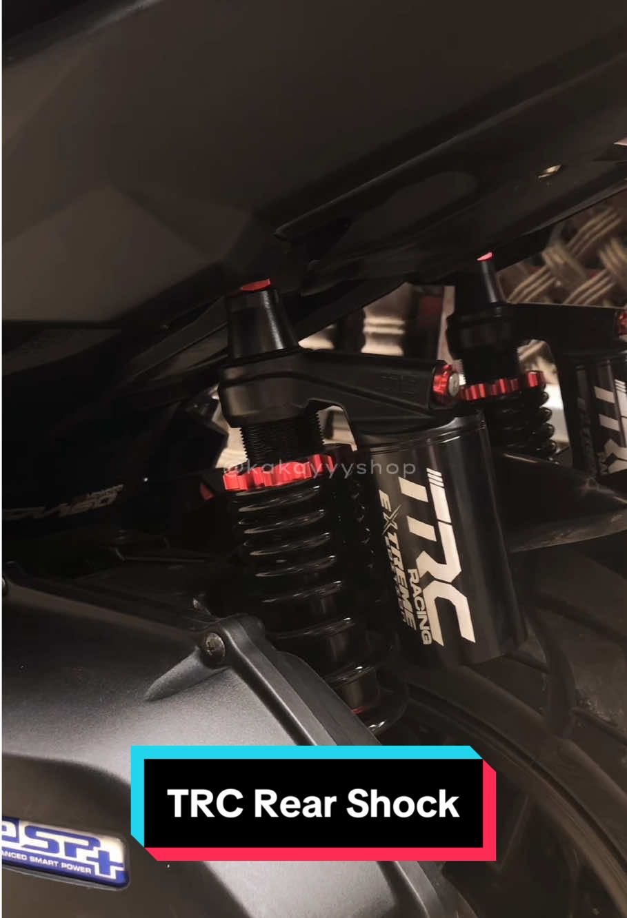 grabe talaga🫣 ang gandaaaaaaaa😍😍😍😍 #trcrearshock #trc #rearshock #adv160 #tiktokbudol #motoraccessories #kakayyyshop 
