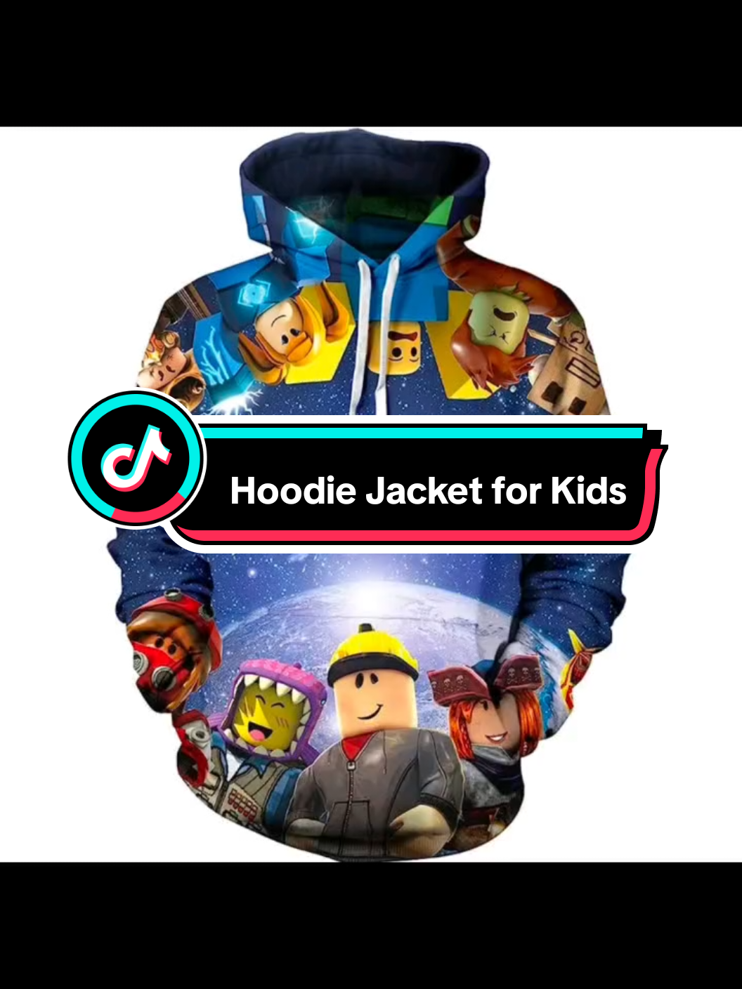 Your child’s face when they see this hoodie? 💯 PURE JOY! Roblox hoodie = instant favorite! #robloxhoodiejacket #roblox #hoodiejacket #hoodiejacketforkids #jacketforkids 