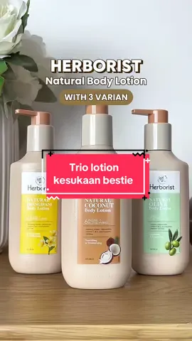 Kalau bestie suka yang varian apa nih? Coba komen dong👀 #herborist #naturaldarilokal #bodylotion #bodylotionviral #lokalbrand 