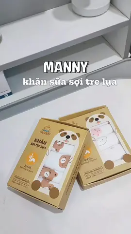 khăn sữa sợi tre lụa nhà Manny đẹp từ chất đến mẫu mã nha #khansua #khansuasoitre #khansoitremanny #manny #khansuasoitrelua #viral?videotiktok😇😇 