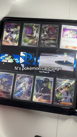 Use Code “PEEPLOP” 10% off VaultX Binders - N pokemon card page #michimethod #michibinder #pokemon #pokemoncards #pokemoncommunity #pokemontiktok #pokemontcg 