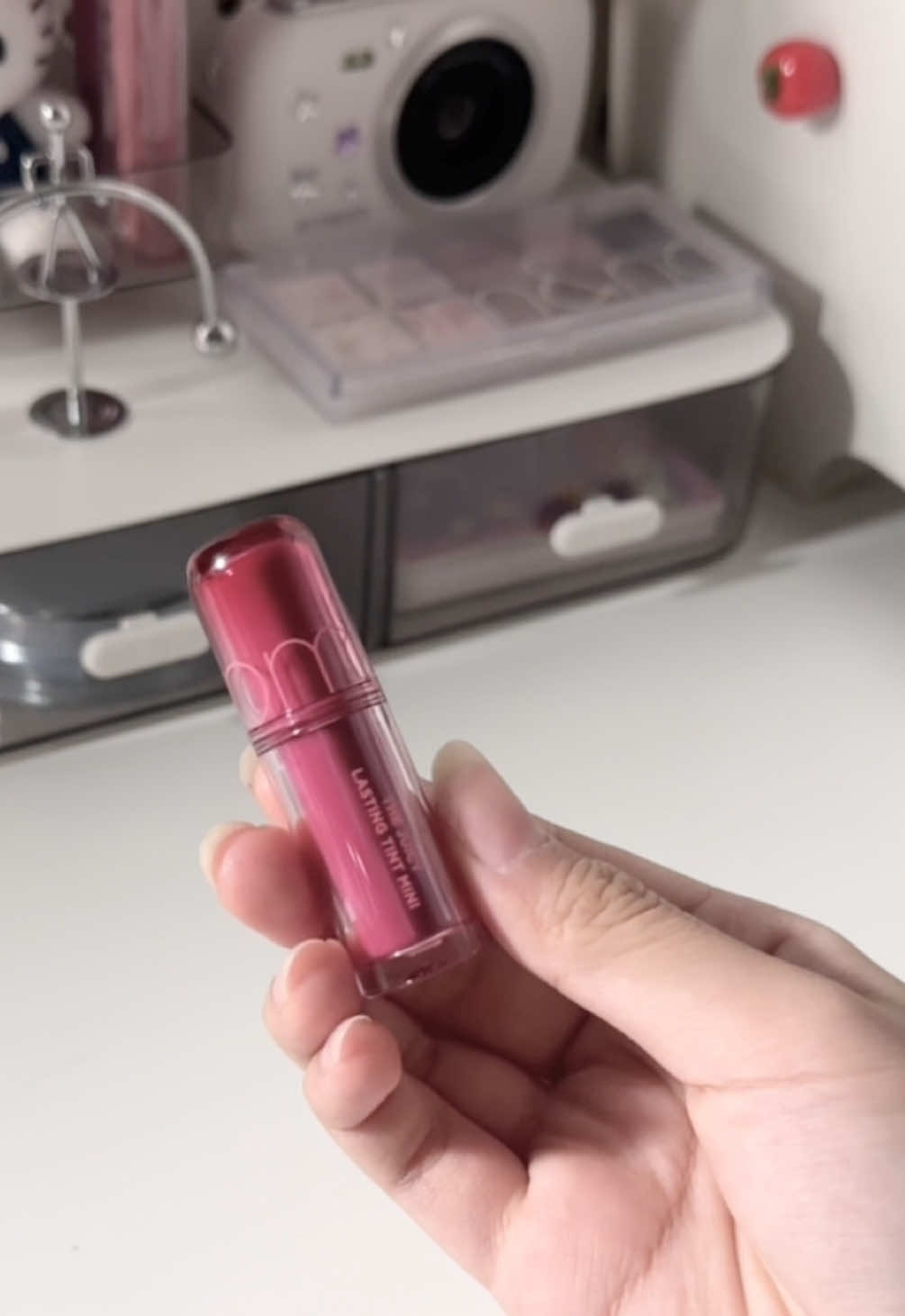Mini #romand #romandthailand The juicy lasting tint🍒 #fyp #cosmetics #lipstick 
