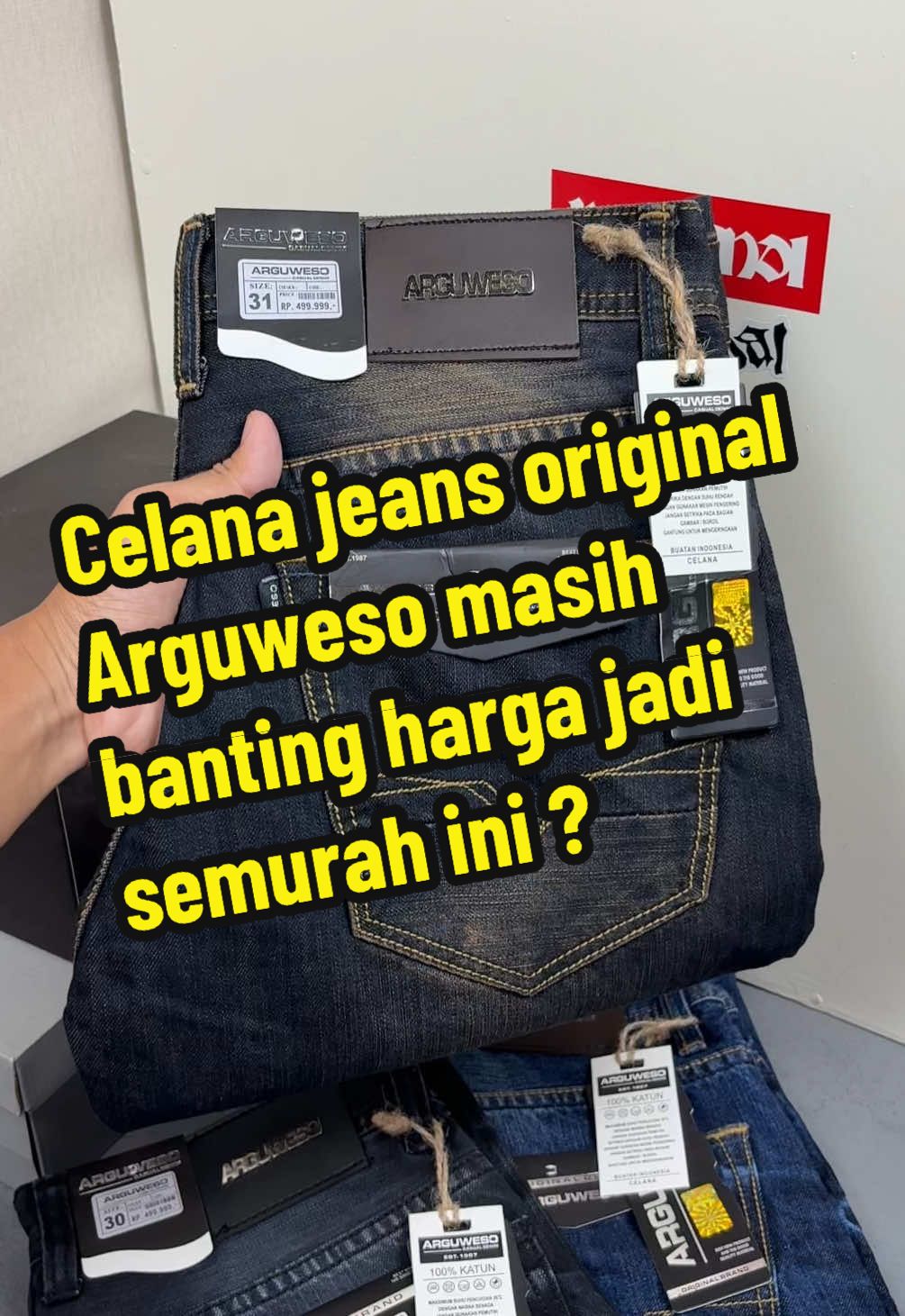 Kalian harus cek keranjang kuningnya sekarang 😭 ini murah banget jadinyaaaaa #celanajeanspria #celanaoriginal #celanajeansoriginal #celanajeansreguler #celanajeanspanjang 