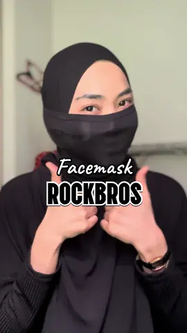 Patut lah review 4.9✨, barang baik!  #facemask #Hiking #mancing #uvprotection #murahje  #rockbros 