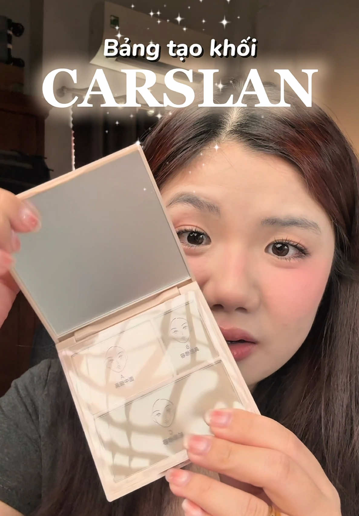 Bảng tạo khối Carslan to hơn tui nghĩ Mà dùng êm nha mấy bà màu tự nhiên, phấn mịn bám tốt nữaaa  #carslan #taokhoi #bangtaokhoi #carslanmakeup #makeup #contour #beauty 