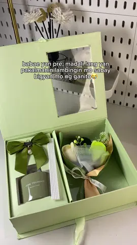 no more sana all🥹 #giftset #giftbox #green #perfectgift 