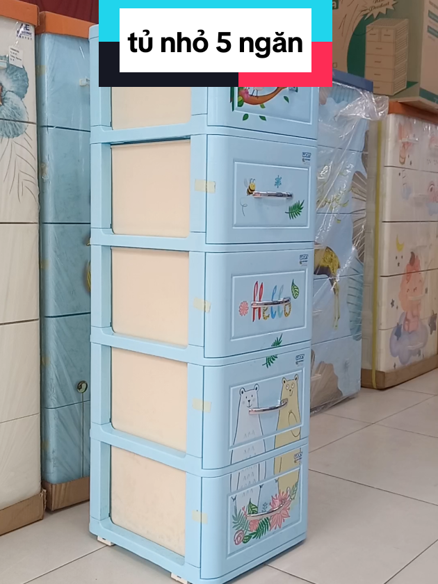 tủ nhựa nhỏ 5 ngăn#leyennoithat 