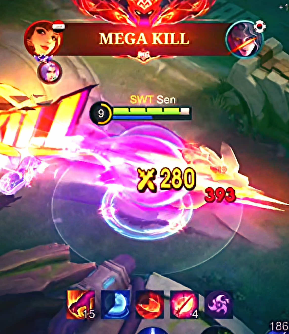 Ganon ka ba kabilis ma attach #lancelot #daithi #daithiml #mlbb #mobilelegends 
