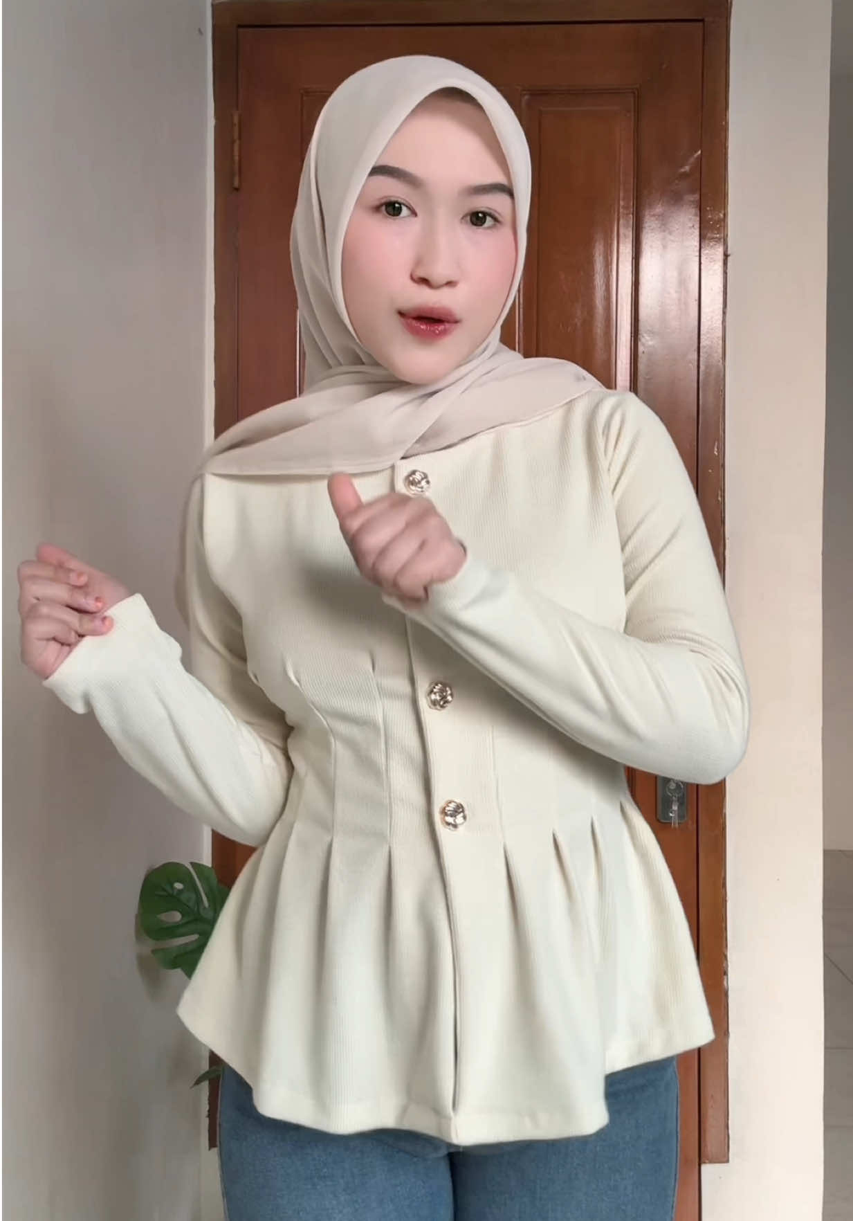 #fitcheck#atasanwanita#blouse#OOTD#outfitideas#fyp 