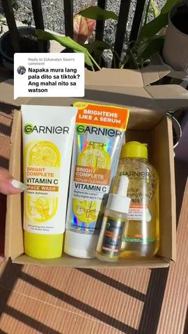 Replying to @Zuhanalyn Saon #garnier #garniedoublecleansingduo #garnierdoublecleansing #garnierskincare #fyp #tiktokfinds #fypviral #trending #viral 
