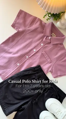 Formal Polo Shirt for Kids perfect for birthdays, school event and family gatherings. Let your little man shine in smart, timeless fashion! #casualpoloforkids #formalpoloforkids #kidspolo #kidspoloshirt #trendingvideos #buynow 