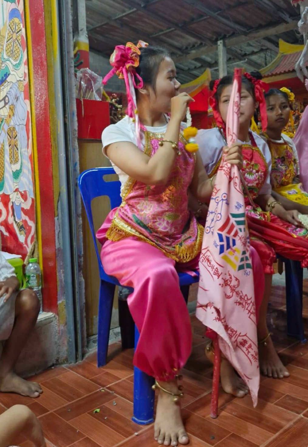 นายหัว🩷#พระจีน #ม้าทรงกระบี่ #หยกลื้อเหนียวเหนียว #ศาลเจ้าบ้านก๋งเชียงฉือ🧧🙏 