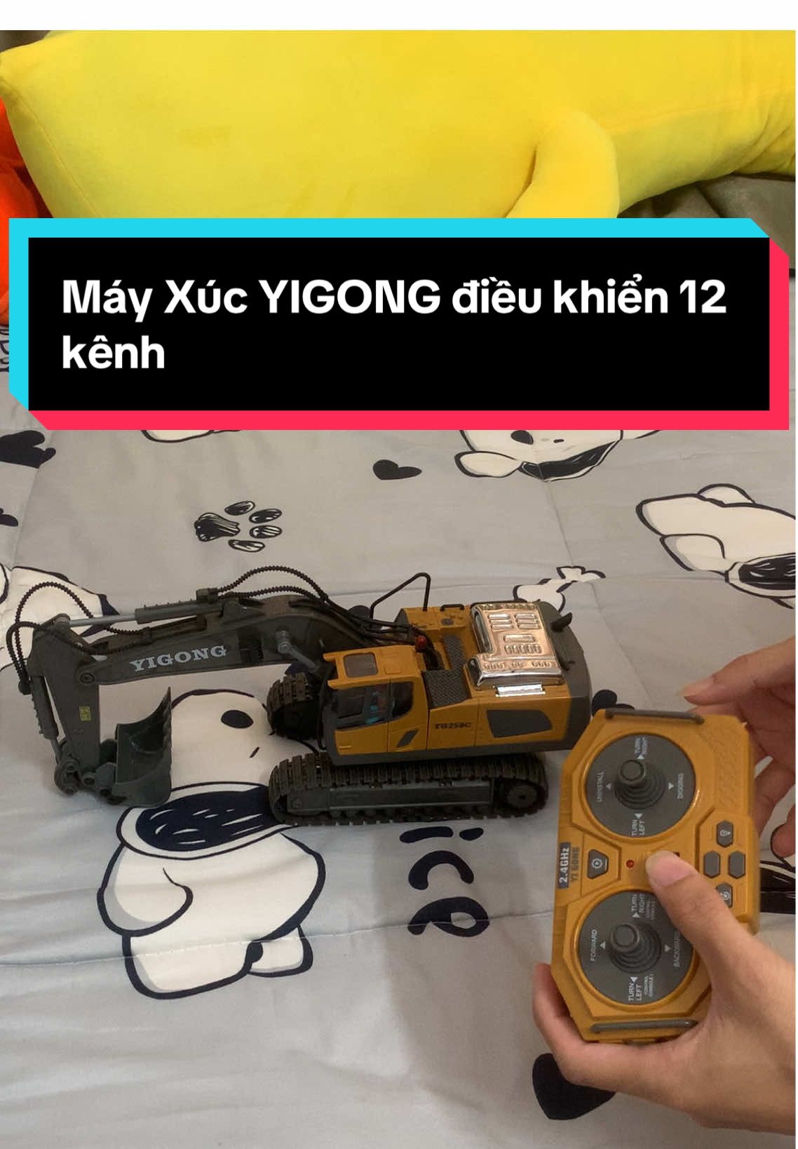 Máy xúc YIGONG điều khiển 12 kênh #xuhuong #xuhuongtiktok #viralvideo #dochoi #dochoichobe #dochoithongminh #dochoitritue #viral 