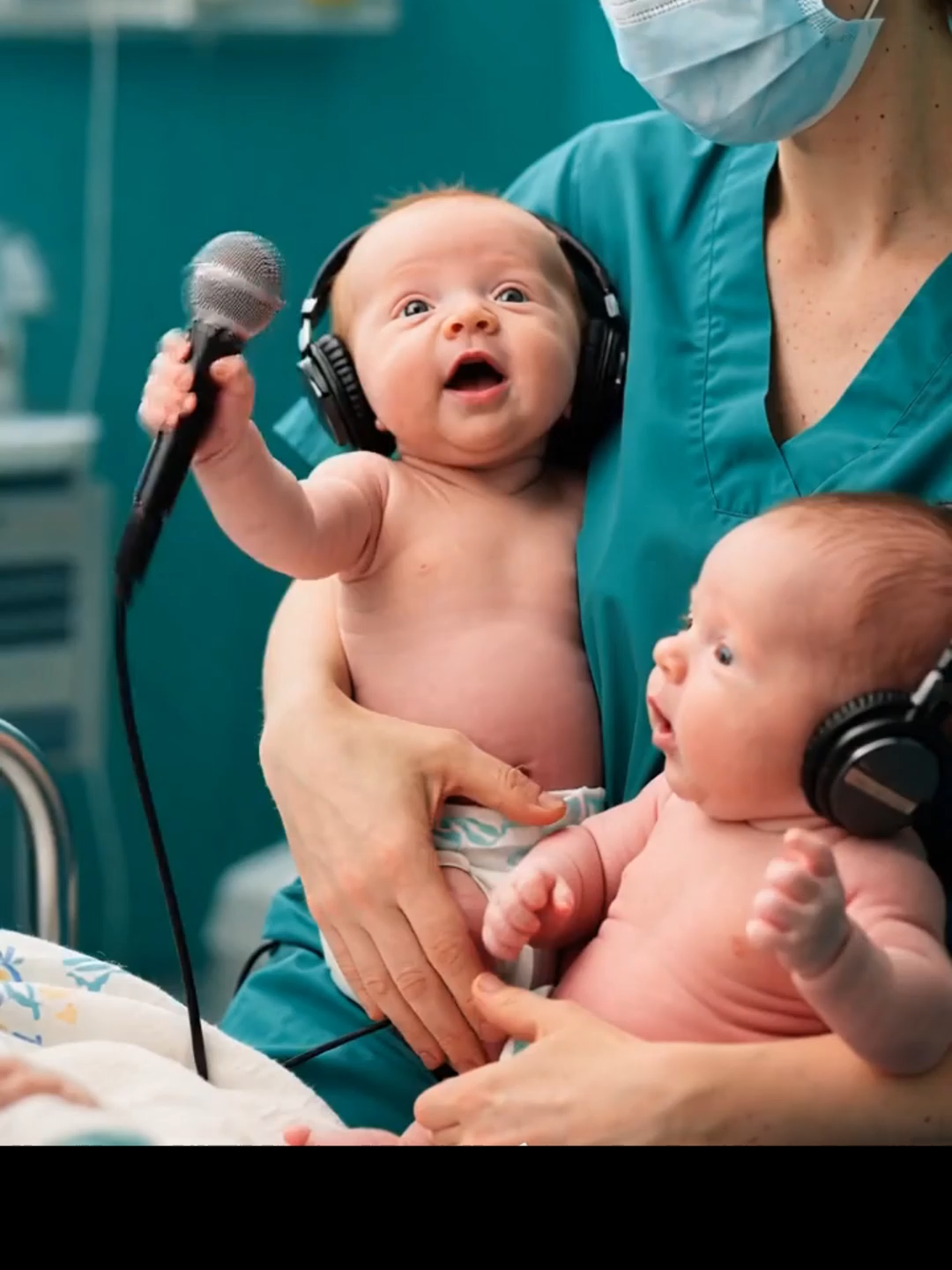 Singing #alleluia in the delivery room :) #alleluja,  #alleluya #mommy, #mum, #mother, #birthmiracle, #deliveryroom, #newbornmagic, #cinematicvideo, #babiesofinstagram, #tiktokviral, #hospitalreel, #motherhoodunplugged, #aiart, #aivideo, #lifemoment, #emotionalreel, #funnyshock, #fatherreaction, #birthstory, #foryoupage, #deliverydrama, #surrealbirth, #viralshorts, #familymagic, #APT, #NewbornSinger, #DeliveryRoom, #BornToPerform, #FirstSongEver, #BabyMicDrop, #livebirth, #ViralBaby, #BornToSing, #cutebaby, #baby, #newborn, #newbornbaby,#babygirl, #babyticktok, #viralbaby, #babyvoice, #babytalk, #newbornstar, #babysing, #babysinging,