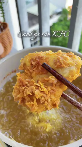 10 điểm cho bà mẹ khi nắng 40 độ đứng làm cánh gà rán KFC cho búp măng non #garankfc #garan #cooking #comnha #venhaancom 