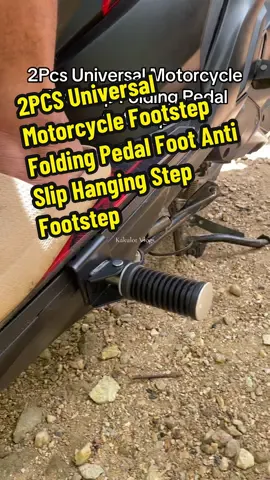 2PCS Universal Motorcycle Footstep Folding Pedal Foot Anti Slip Hanging Step Footstep #footpedal #motorcyclefootpedal #pedal #universal #antislip #foldingpedal #creatorsearchinsights
