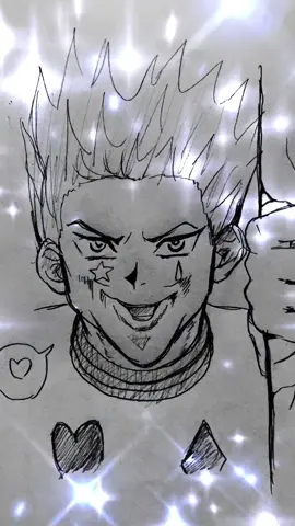 ふろむヒソカ🫶🏻💗#h×h #キャラ崩壊すみません #ハンターハンター #イラスト 