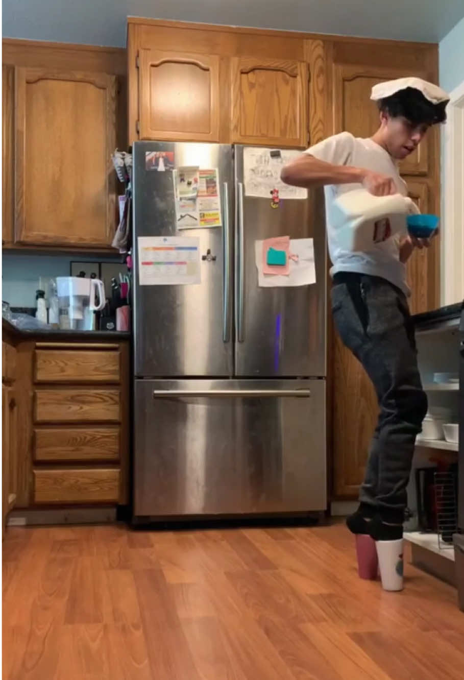 Epic cooking fail #funny #fyp #foryou #funnymom #fail 