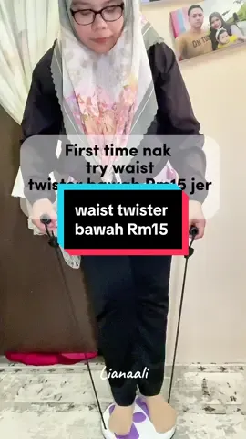 murah je korang waist twister ni.buat je dalam rumah sambil layan drama. #waisttwister #waistworkouts #waist #Fitness #senaman #indoorsports 