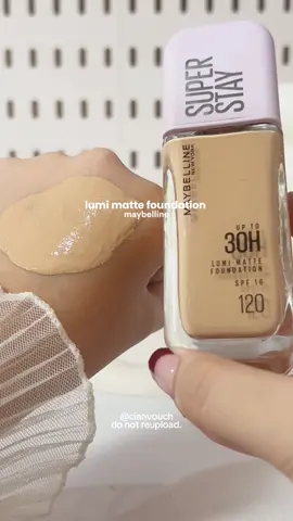 my fave foundation from @Maybelline New York PH 💜✨ #maybelline #superstay #superstaylumimatte #lumimatte #foundation #mattefoundation #makeuptok #foundation #makeuprecos #fyp #viral 