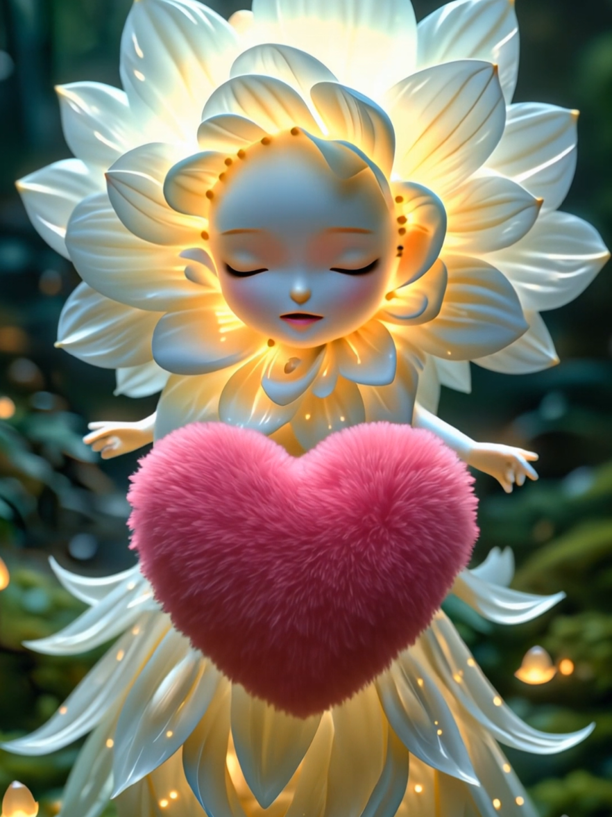 white camellia #flowers #white #whimsical #magic #aiart 