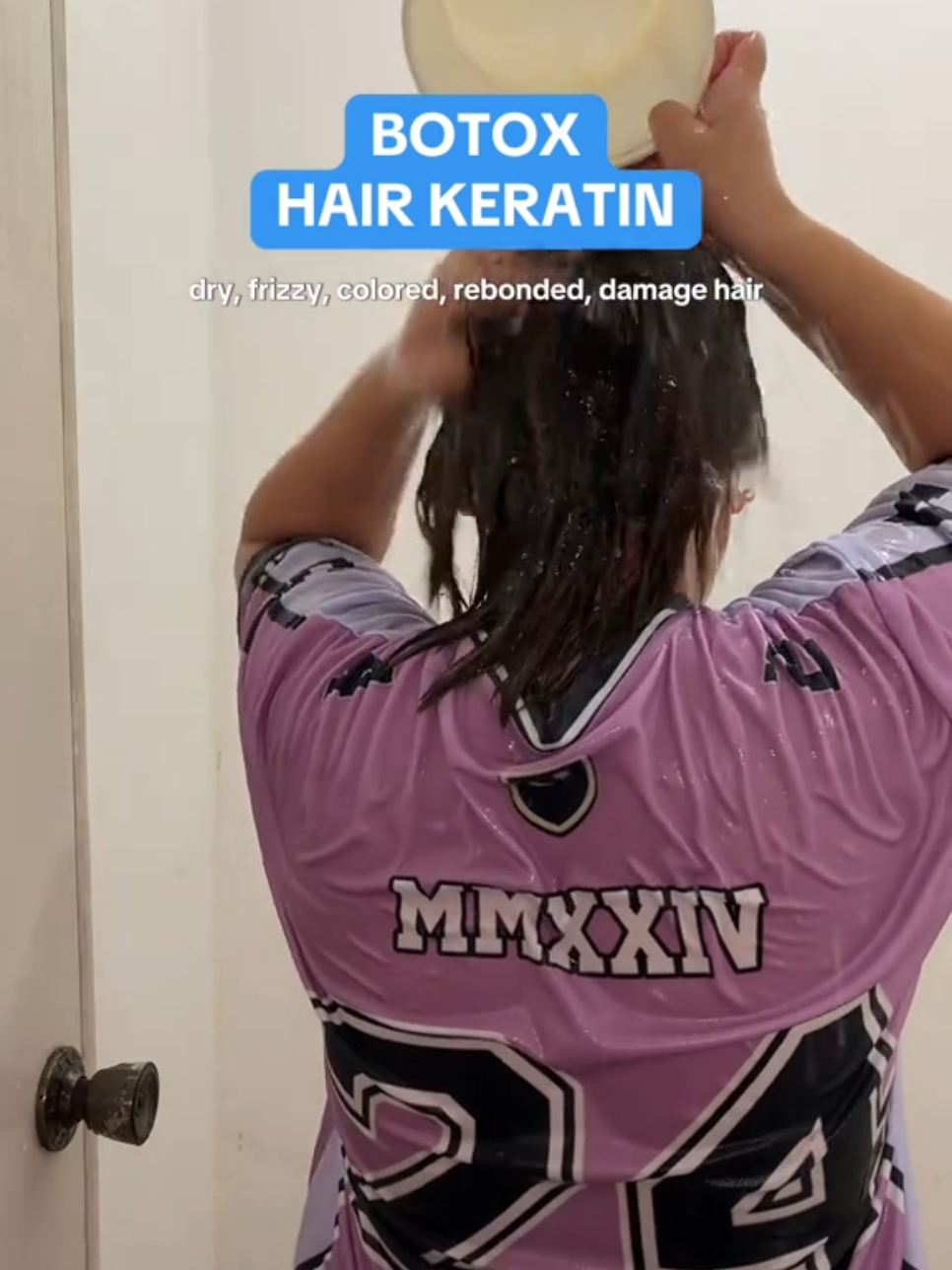 Malambot at Mabango sa buhok ang Botox keratin nato #botoxkeratin #arganoil #hairtreatment #haircare #damagehair #fyp #foryou 