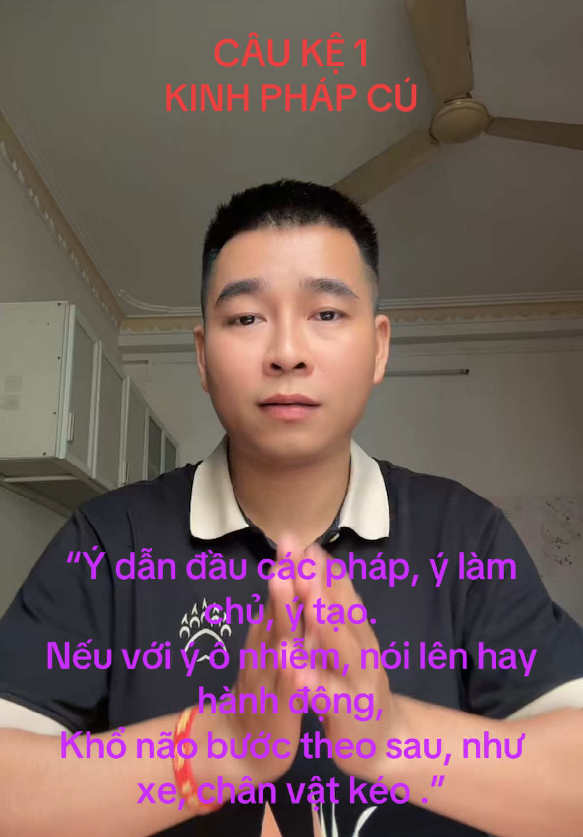 Cùng học mỗi ngày 1 câu kệ trong KINH PHÁP CÚ. #phatphapnhiemmau #adidaphat🙏🙏🙏 #phatphap #phatphapvobien #binhan #adidaphat #VoiceEffects #binhan #diatangvuongbotat 