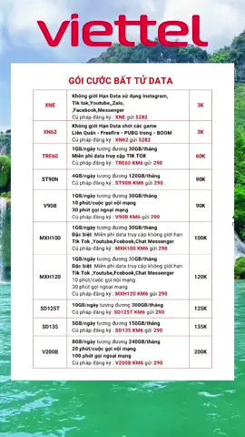 Gói Cước Bất Tử Data #goiviettelthang #mangviettel #mxh100 #mxh120 #mxh150 #viettel #dangky4gviettel #cachdangky4gviettel #4gviettel #viettel4g #5gviettel #viettel5g #viettelkm #goicuocdidong #goicuocviettel #goicuocdata #goicuocre #reviewgoicuoc #viettel2025 #viettelkm6