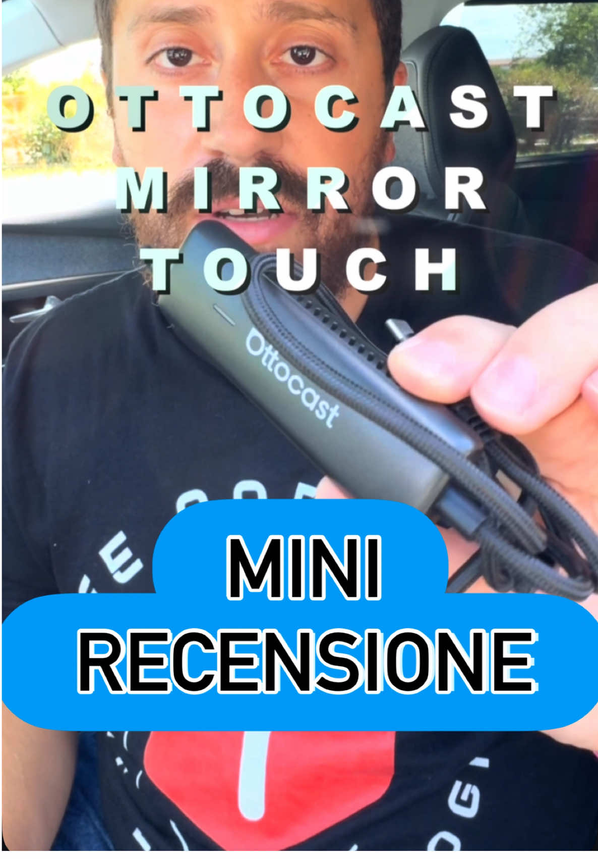 Sconto 20% con il codice: LIFEANDTECH 👉 Scopri di più: bit.ly/4mqWNqV Guarda il NUOVO REEL e la RECENSIONE COMPLETA SU YOUTUBE! Link nel PROFILO! Trasforma la tua auto con Ottocast MirrorTouch! CarPlay e Android Auto wireless, schermo touch, streaming video e mirroring per iPhone e Android. Plug & play in pochi secondi! ⚠️ Usa le funzioni video solo a veicolo fermo! #ottocast #mirrortouch #carplaywireless #androidauto #carplaytouch #gadgetauto #techauto #applecarplay #androidmirroring #accessoriauto #recensione #carupgrade #techcontent #technews #tutorial #recensione #mini #virale #buy #acquisto #promo @オットキャスト公式 | 快適カーライフ情報発信🚘 
