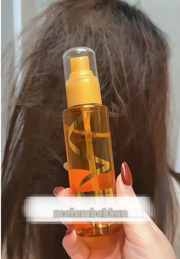 Gak Percaya? Semprot Sekali Rambut Langsung Kinclong! #fyp #diskon50persen #hairoil #spray #perawatanrambut #cod #TikTokBeauty 