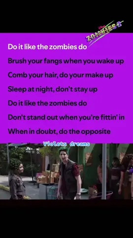 🎵 - Do It Like The Zombies Do - Milo Manhiem, Kylee Russell, Chandler Kinney, Pearce Joza, Airel Martin & Zombies 2 Cast (ZOMBIES 2) @milomanheim @Kylee Russell @chandler kinney @Pearce Joza @BabyAriel  All rights to ZOMBIES Cast, Disney, UMG and others who helped in making this song!!! No copyright infringement intended!!! No official licenses taken!! #zombies2 #disney #spotify #lyrics #fypシ゚ 