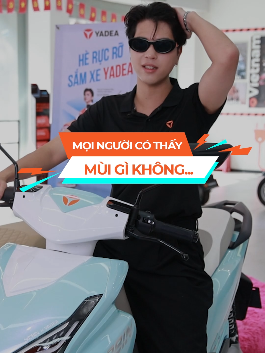 Anh em có ngửi thấy mùi gì không? #yadeavietnam #xemaydienthongminh #lamchutuonglai #yadeavietnamxsoobin #soobin #videoviraltiktok 