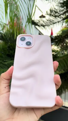PIPOPCASE New! 4D Diagonal Wave Silicone Fullcover #foriphone #caseaesthetic #pink 