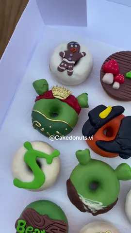 #minicakedonuts #minidonutspersonalizados #sjc #shrek 