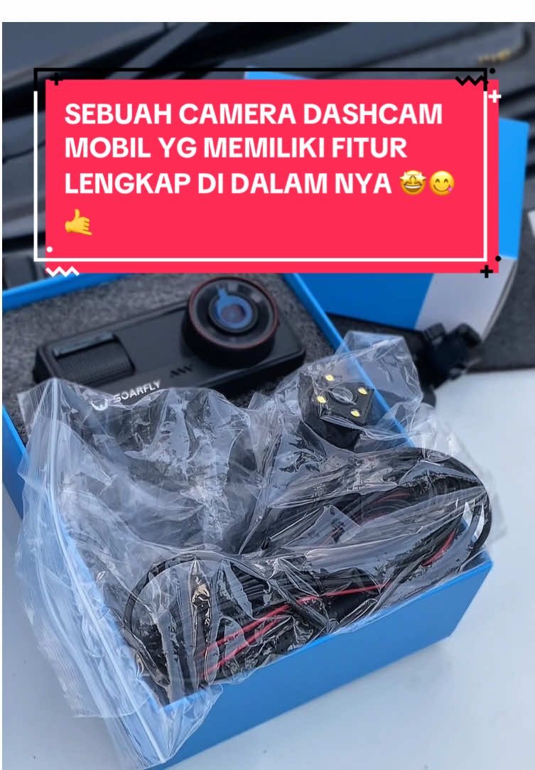 Sebuah camera dashcam mobil yg memiliki beberapa fitur lengkap di dalam nya 🤩😋🤙