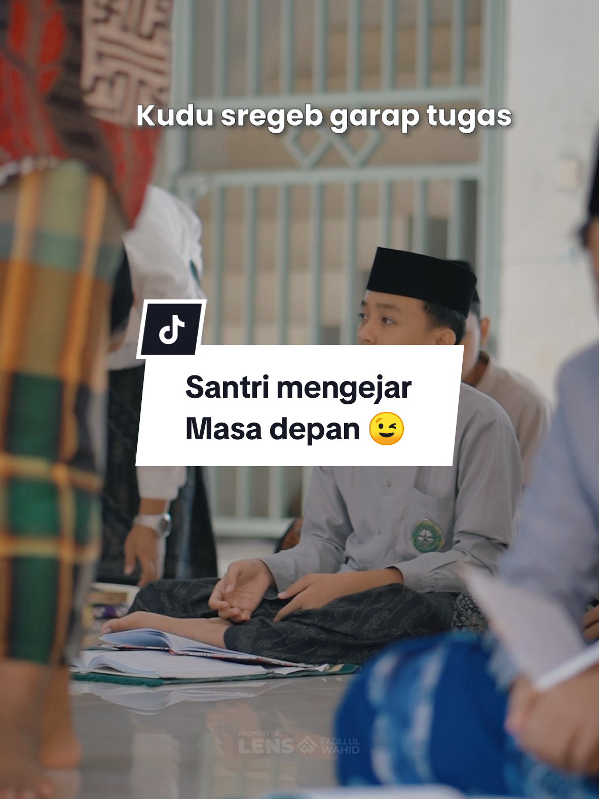 Santri siap mengejar masa depan 😉 #pesantren #soundviral #ayomondok #grobogan 