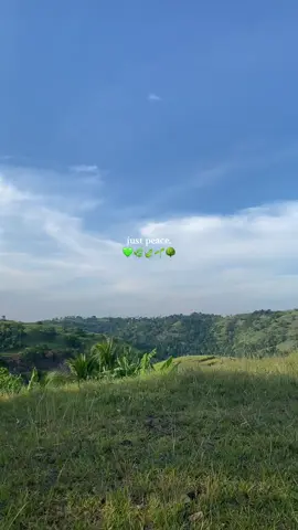 Nothing beats the peace of green fields and mountain air 🌿✨ #BukidLife is the real therapy. #NatureHeals #SimpleJoy #PeacefulVibes #GreenEscape #BukidFeels #SlowLiving #MindfulMoments #NatureTherapy