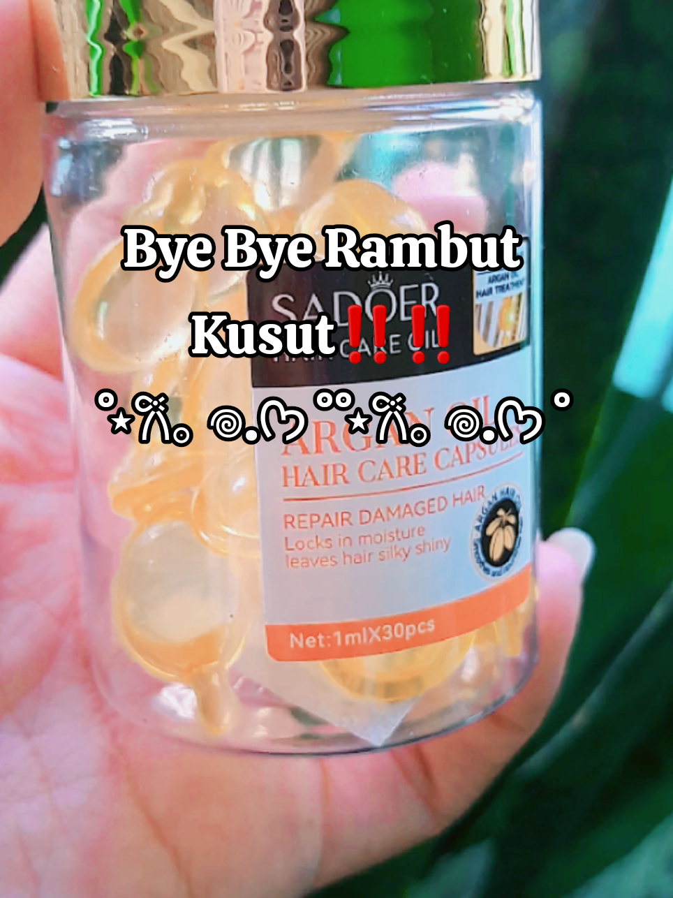 Bye Bye rambut kusut#sadoerrambuthalus #vitaminrambut #rambuthalus 