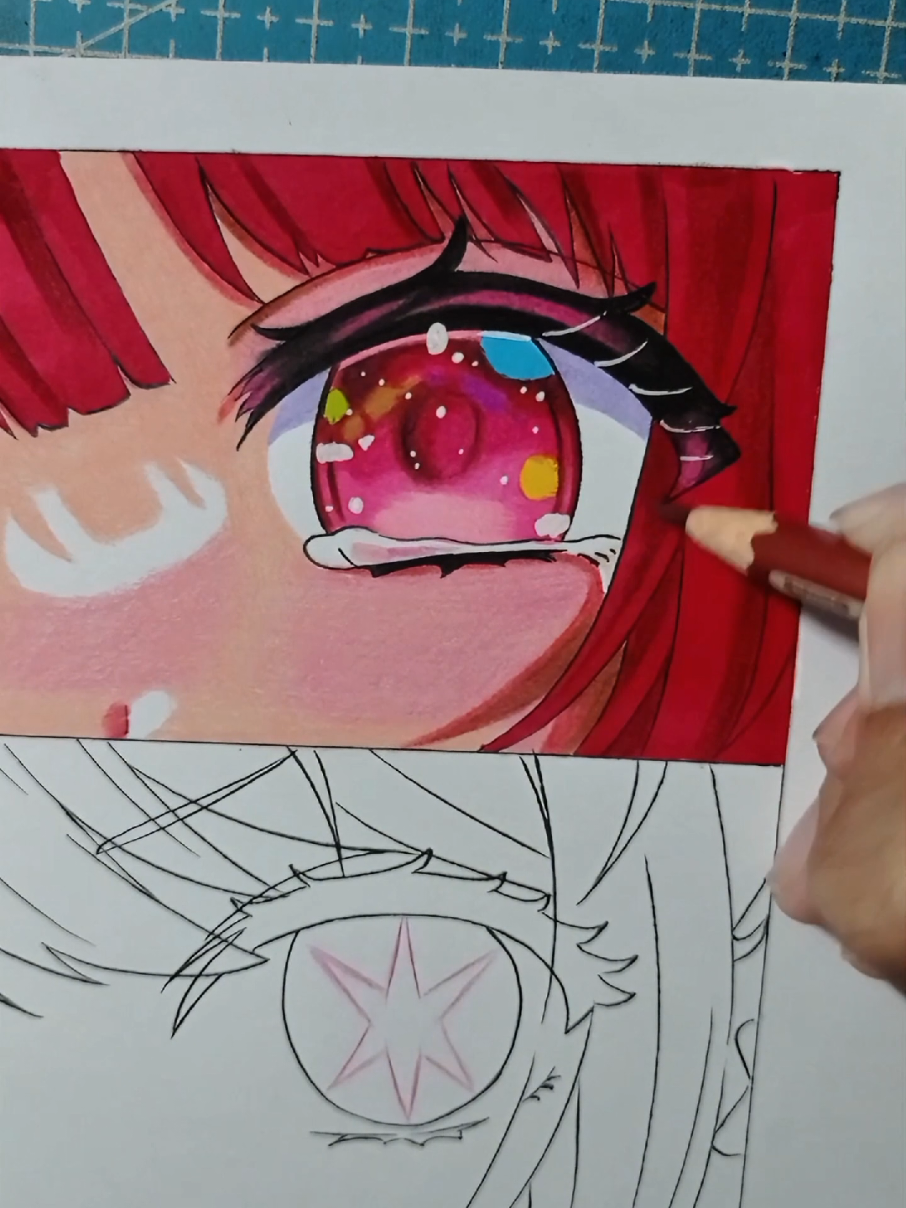 Arima Kana coloring ❤|| Oshinoko || reff-used || #arimakana  #oshinoko  #drawing #art #fyp #fypシ #foryoupage 