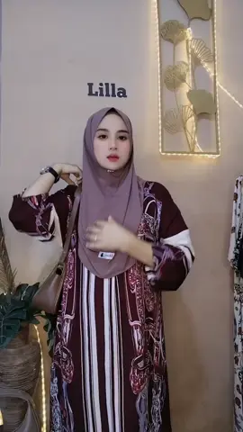 yang aku pakai motif Maura Maron y bestt#gamiscantik #gamiskekinian #dastercantik #dasterviral #dasterkekinian 