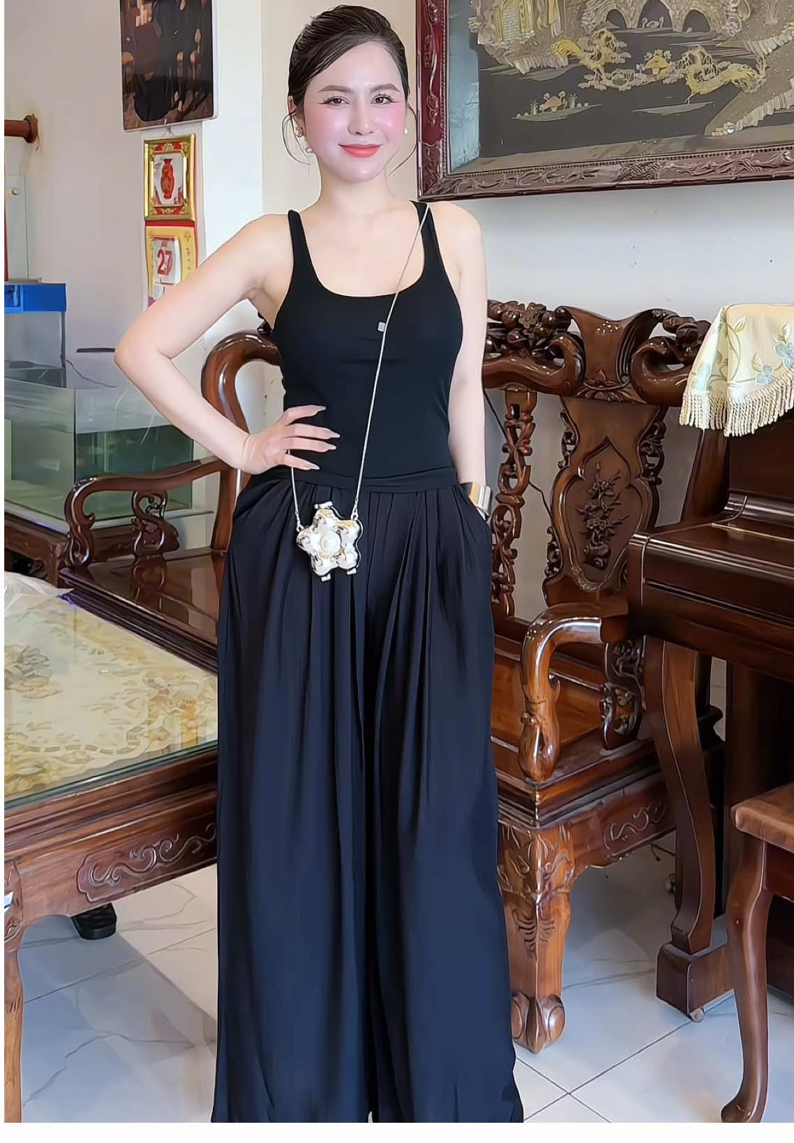 #xuhuong #thoitrangnu #quanaonu #aobalonu #quansuong #quanongrong #basic 