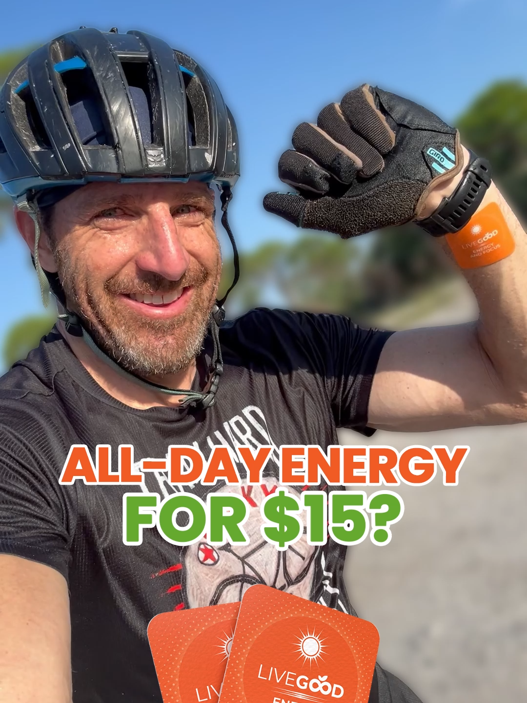 🚵‍♂️ Our CEO Doesn’t Start His Ride Without This 💥 Before hitting the trails for a serious mountain bike session, LiveGood CEO Ben Glinsky reaches for one thing....well one thing after his E3, Super Reds and Creatine + HMB..... 👉 The LiveGood Energy + Focus Patch. Just stick it on your wrist, ankle, or hip (anywhere there’s no hair), and you’re locked in for all-day energy, focus, and mental clarity — no crash, no pills, no prep. ✅ Clean, sustained energy ✅ Sharper focus and concentration ✅ Easy to use — just peel and stick Whether you're riding, working, training, or just need to power through a long day — this is one of the easiest and most effective products LiveGood has ever launched. Stick it on. Get it done. 💪 That’s how Ben does it — and you can too. Order Yours TODAY and feel the ENERGY! Just $19.95 Retail / $14.95 for Members for 30 Patches! #LiveGoodPatch #EnergyAndFocus #BenGlinsky #NoCrash #StickAndGo #LiveGoodLife