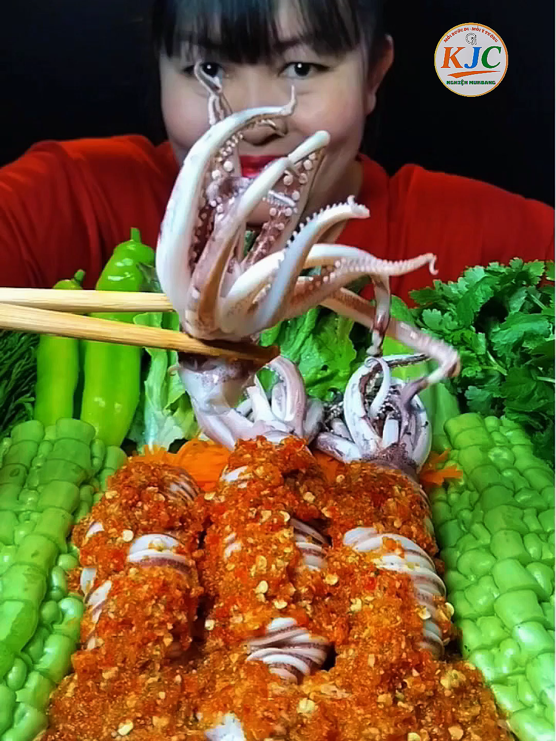 Mukbang mực hấp trọn sốt cay cực hao nước miếng #lienminhkjc #viral #kjc #xuhuong #fyp #trending #kjcnghienmukbang #mukbang #mukbangthailand #anngon #ancungtiktok #asmr #xuhuongtiktok