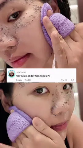 Rửa mặt bằng mút này sạch hơn bằng tay rất nhiều.     Mút rửa mặt Amortals