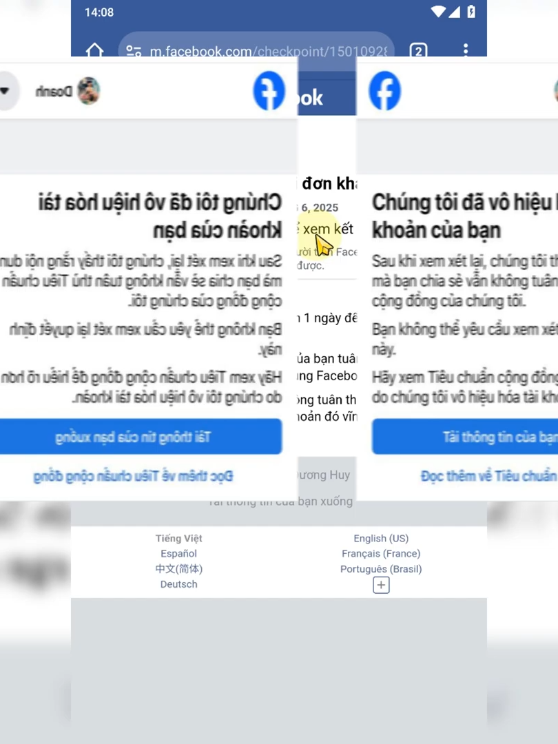 Cách lấy lại Facebook bị đình chỉ vĩnh viễn  Cách mở khoá Facebook bị vô hiệu hóa vĩnh viễn mới