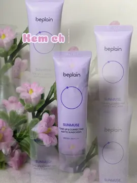 Kem chống nắng nâng tone nhà beplain #kemchongnang #beplain 