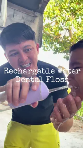 Perfect to sa mga hindi gaano natatanggal yung dumi ng ngipin. Lalo na sa mga may braces. #oralhealth #oralhygiene #dentalhygienist #oralflosser 