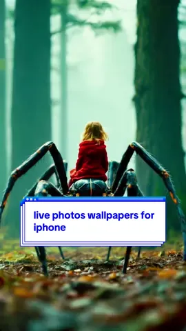 Transform Your iPhone with Live Wallpapers #livewallpaper #ios #spider #iphone #littlegirl#dynamicwallpapers #techhacks #LiveWallPaper4K #livewallpaper #rek #fyp #ai #iphone #4k #forest #vioraworld #creatorsearchinsight#creatorsearchinsights 