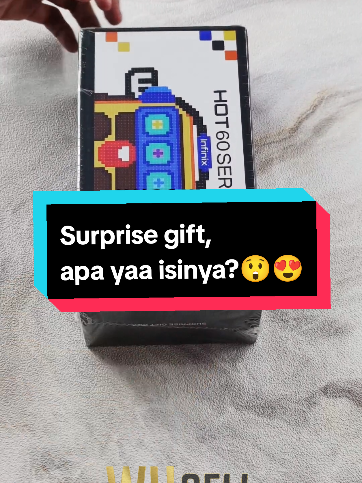 Surprise gift dari infinix😍 Sudah dapat gift nya belum? kalo belum, ayoo beli HP Infinix di WHCELL👊📱😘 #hpmurah #sumbawa #sumbawabesar #hptikok #fyp #gift #fyppppppppppppppppppppppp #hpmurahsumbawa 