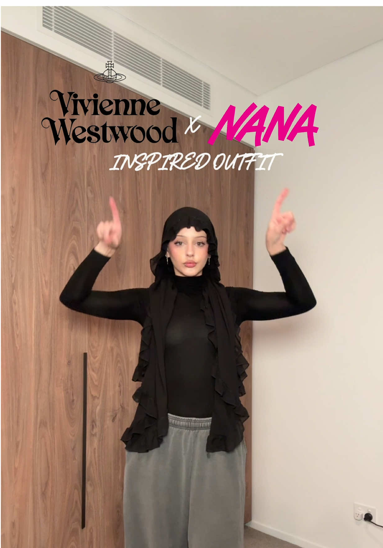 Im afraid I ate this modest NANA outfit up! #nana #anime #fashion #OOTD #hijab #muslim #fyp 